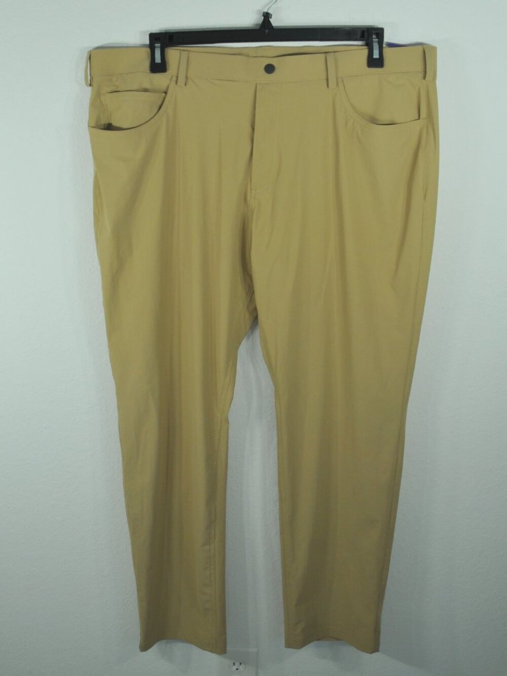 Jack Nicklaus Golf pull on Men's pants 2XL Stretch UPF50+ chinchilla NWT